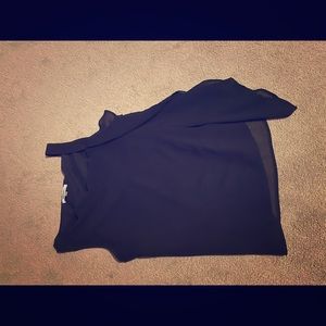 DKNY black blouse
